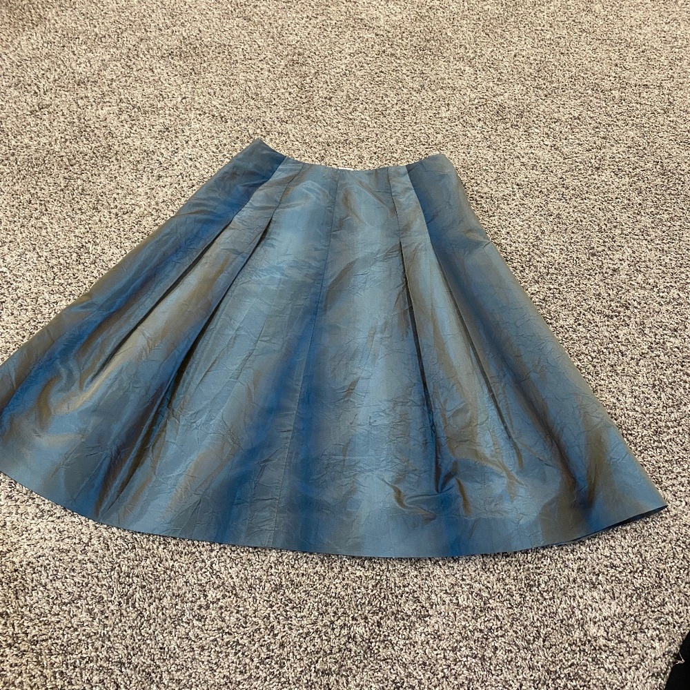 BRAND NEW Pure Silk Talbots formal A-Line Skirt